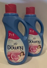 Lot Of 2 Ultra Liquid Fabric Conditioner & Softener, April Fresh Scent, 60 Loads