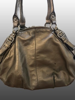 Coach Madison Sophia Cream Leather Satchel Handbag #H1069-15960
