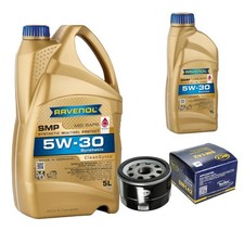 Controllo Set 6L 5W-30 per Ssangyong Tivoli XLV Fuoristrada Chiuso Kit Olio