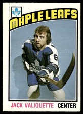 1976-77 O-Pee-Chee Jack Valiquette RC #294 VIEW SCAN