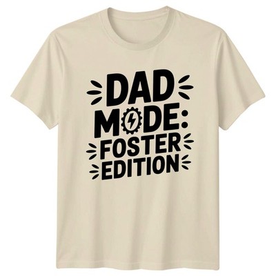 Dad Mode Foster Edition Herren T-Shirt Pflege Papa Elternschaft Vatertag Geschenk
