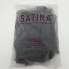 Satina High Waisted Leggings Plus Size RN151338 Black