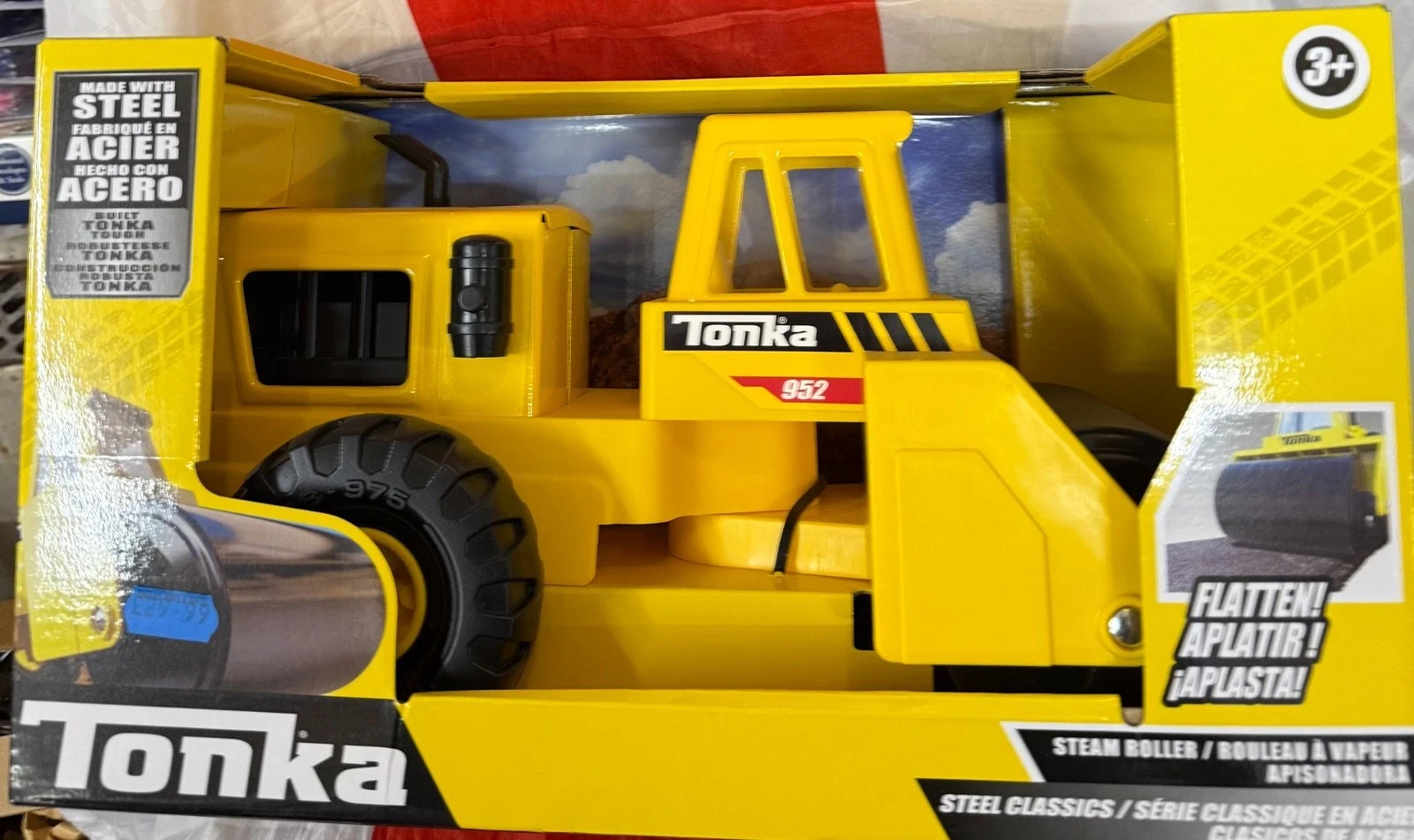 Tonka Steel Classics Mighty Steam Roller
