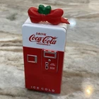 Vintage Coca-Cola Vending Machine Christmas Ornament Polar Bear Inside