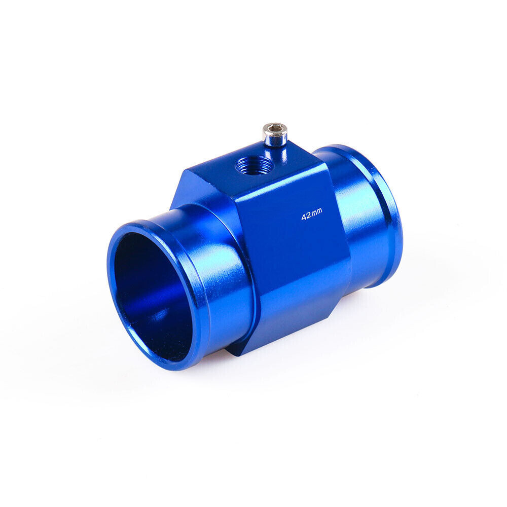 42mm Car Water Temp Temperature Joint Pipe Sensor Gauge Radiator Hose Adapter