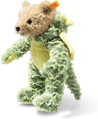 Steiff 113284 Teddybär Drache 27 cm grün entzückendes JAHR DES DRACHEN 