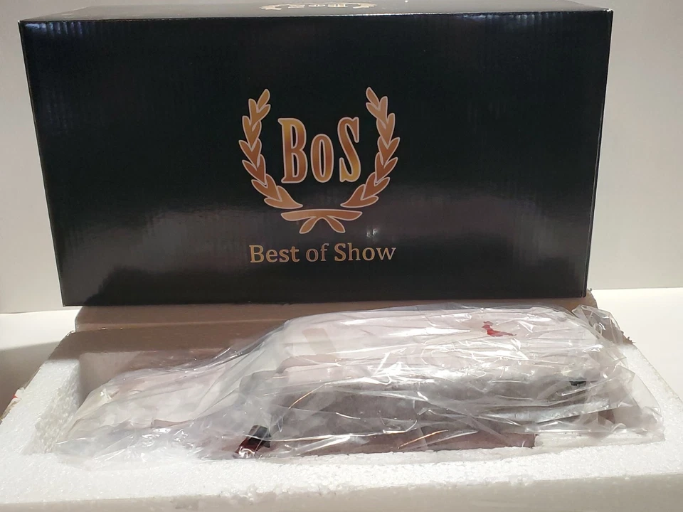 BOS Models 1989 Volvo 240 GL Station Wagon 1:18 Scale Resin Car LE 1,000 Red - Image 2 of 4