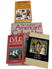 Collectors Guide to Dolls Toys Antiques American Collectibles book lot of 4