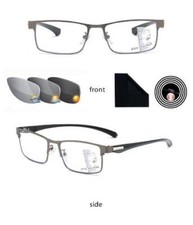 Intelligent Progressive Photochromic Reading Glasses Anti-Blue Light 1 1.5 2 3 4
