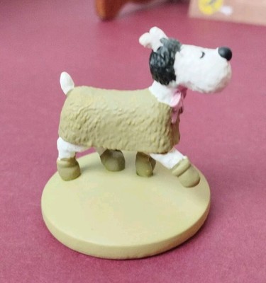 Figurine Tintin N°61 – Milou En Manteau De Fourrure – Édition Collection