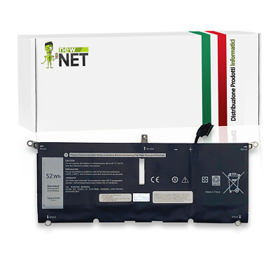 Akku kompatibel mit DELL XPS 13-9370-D1605S 13-9370-D1905TG 7,6V