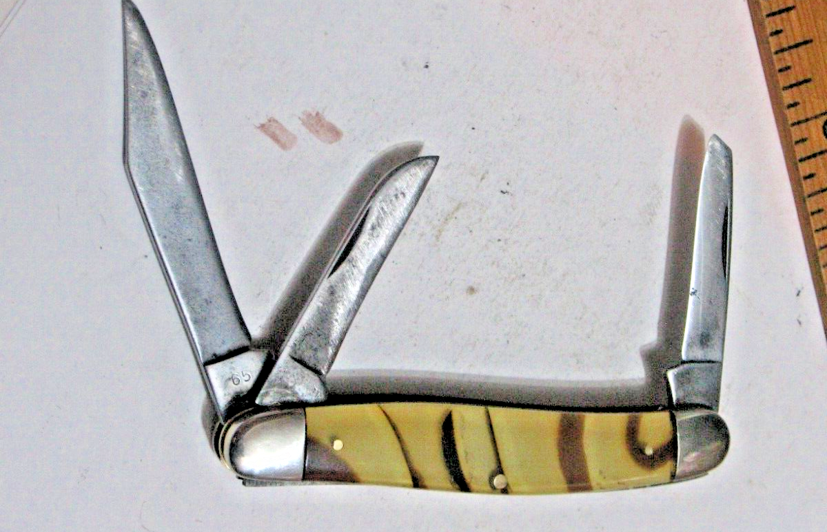 Vtg Camillus Stockman Butter and Molasses USA Pocket Knife eBay