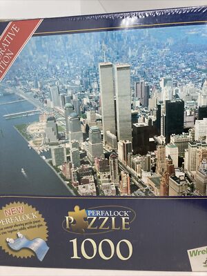 Wrebbit Above New York City Twin Towers Commemorative Edition Puzzle ...
