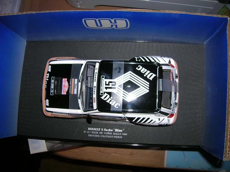 Renault 5 turbo 1/18 DIAC TDC 1984 Universal hobbies UH  - Immagine 4 di 4