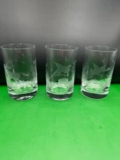 Set Of 3 Drinking Glasses – Hunting Motif 4”