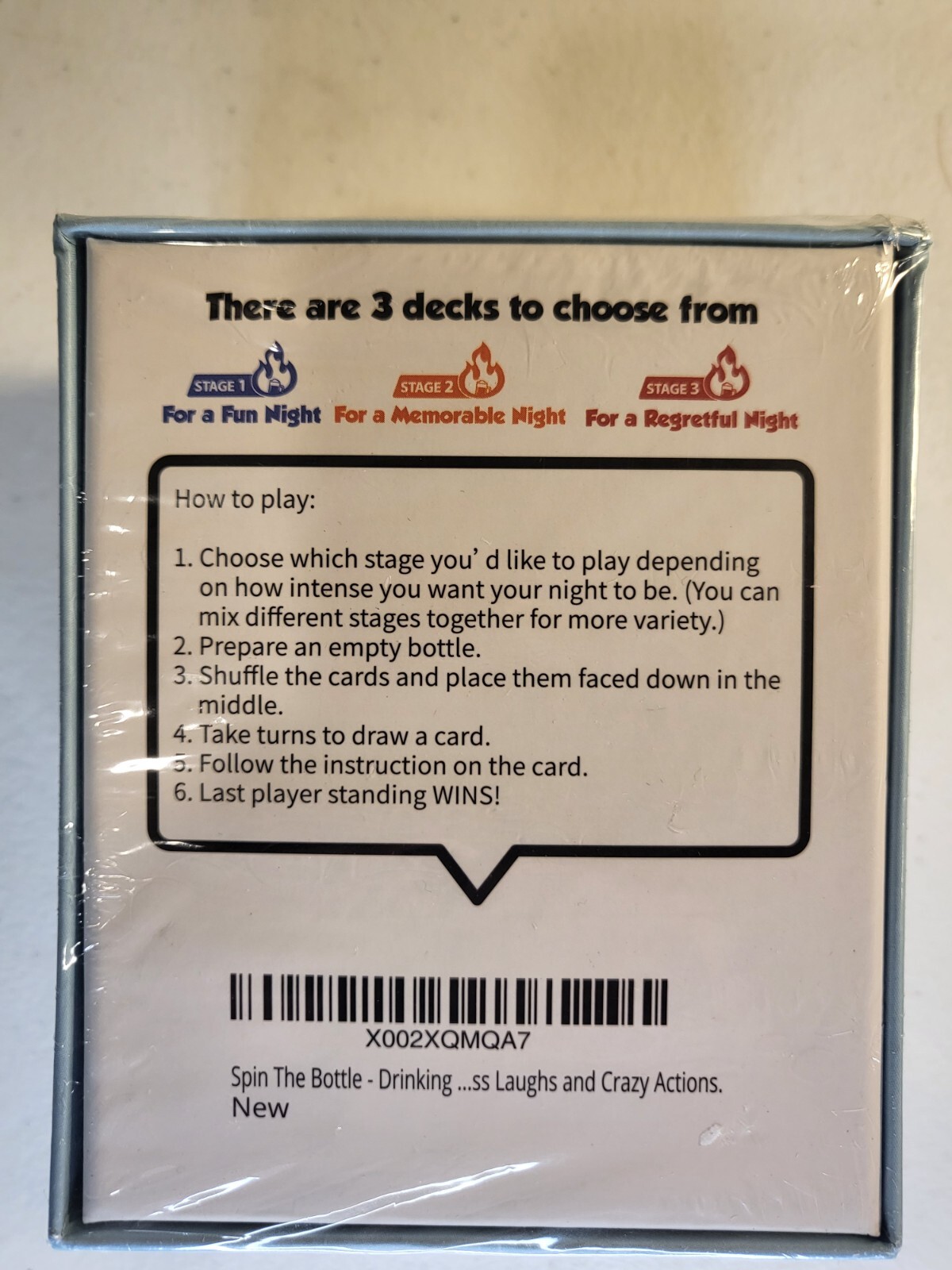 spin the bottle card game by the kogames adult game