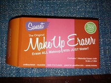NEW NIB Make Up Eraser Cloth Sunset Multi Color