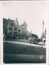 Photo Pakistan Karachi 1949 Elphinstone Street social history classic cars