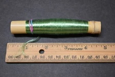 Gorgeous Moroccan Bulk SEA FOAM  Silk Floss Spool (50+ Yards) Fly Tying