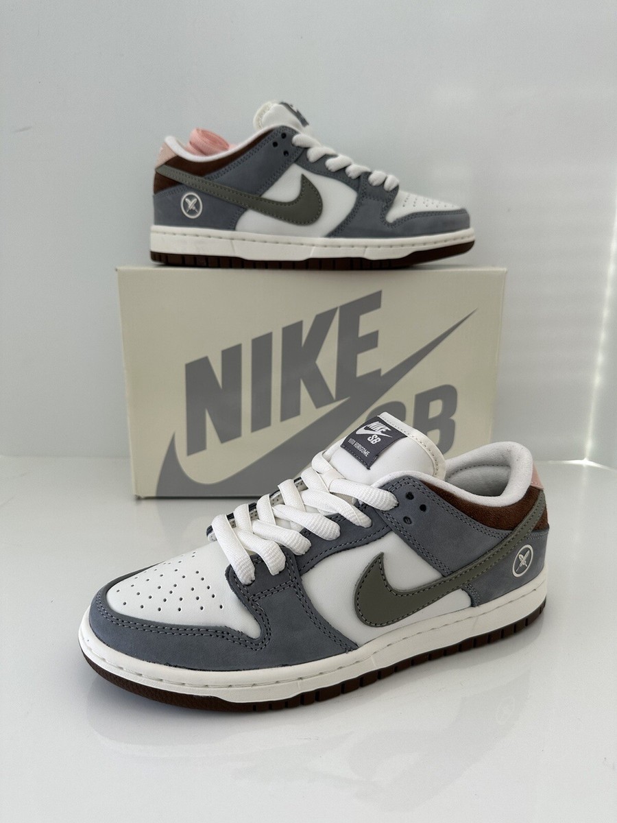 NIKE SB YUTO HORIGOME DUNK LOW (SIZE 5) (FQ1180-001) WOLF