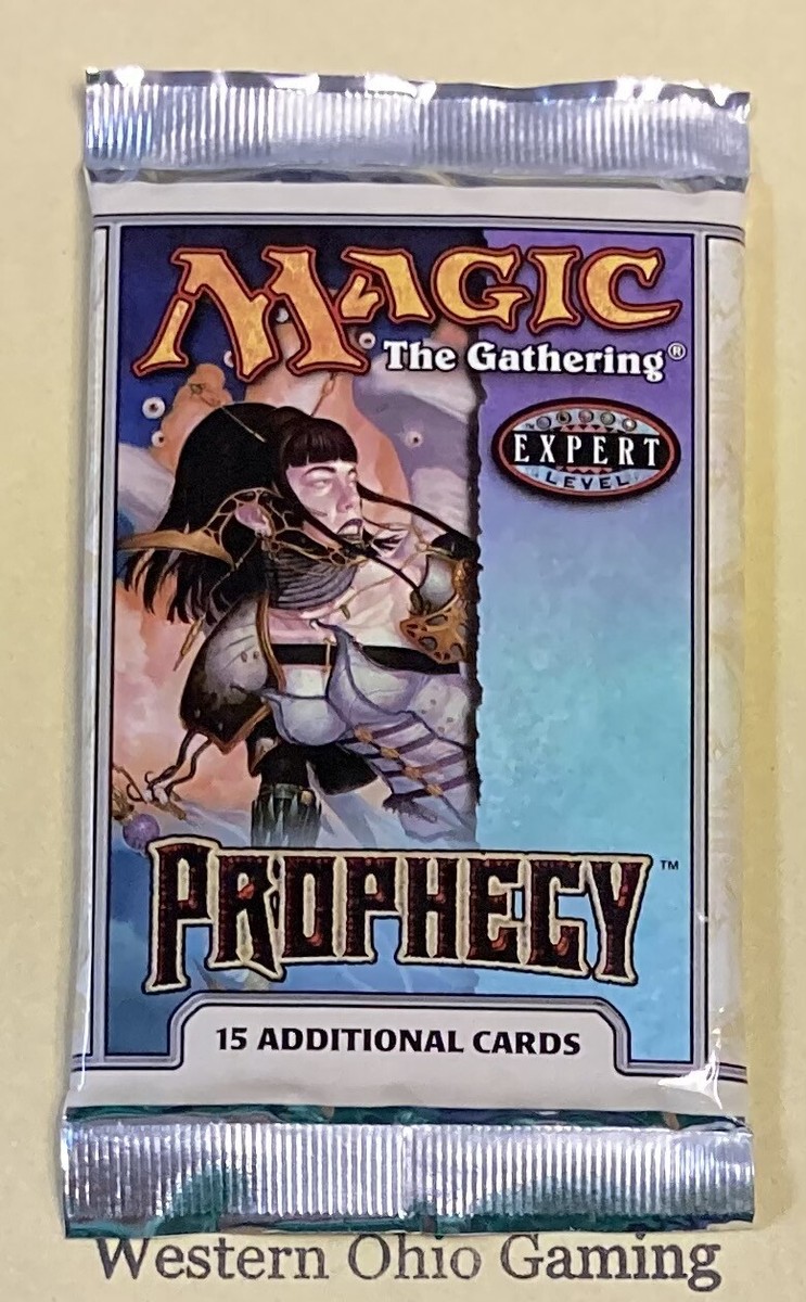 Magic The Gathering Prophecy Booster Pack NEW MTG TCG CCG Magic The Gathering Prophecy Booster Pack NEW MTG TCG CCG