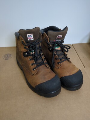 Big Bill BB6220 Steel Toe Brown Crazy Horse Leather