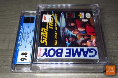 CGC 9.8 A++ - Star Trek: The Next Generation Original Game Boy GameBoy 1993 NEW!