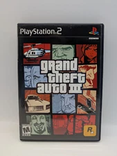 Grand Theft Auto III GTA 3 (Sony PlayStation 2) PS2 VERY GOOD W/MANUAL, NO MAP