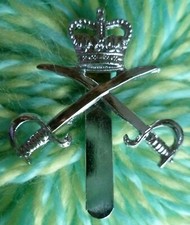 Royal Army Physical Training Corps Cap Badge QC Slider CHROME maker FIRMIN