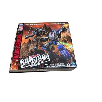 Transformers Figuren Battle Across Time Grimlock Mirage Deluxe 2-Pack Hasbro NEU