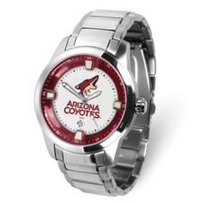 NHL Arizona Coyotes Mens Titan Stainless Steel Watch Style:XWM3641 $209.90