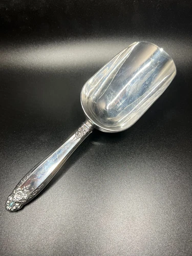 Prelude by International Sterling Silver Handle and Plated Scoop 8 3/4"