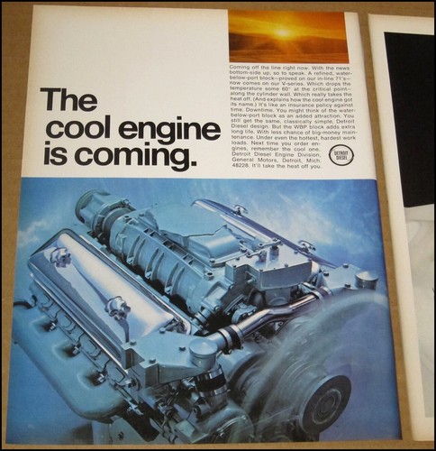 1969 Shell Oil 2-Page Print Ad Advertisement Vintage White Satin Gin GM Diesel - Picture 9 of 12