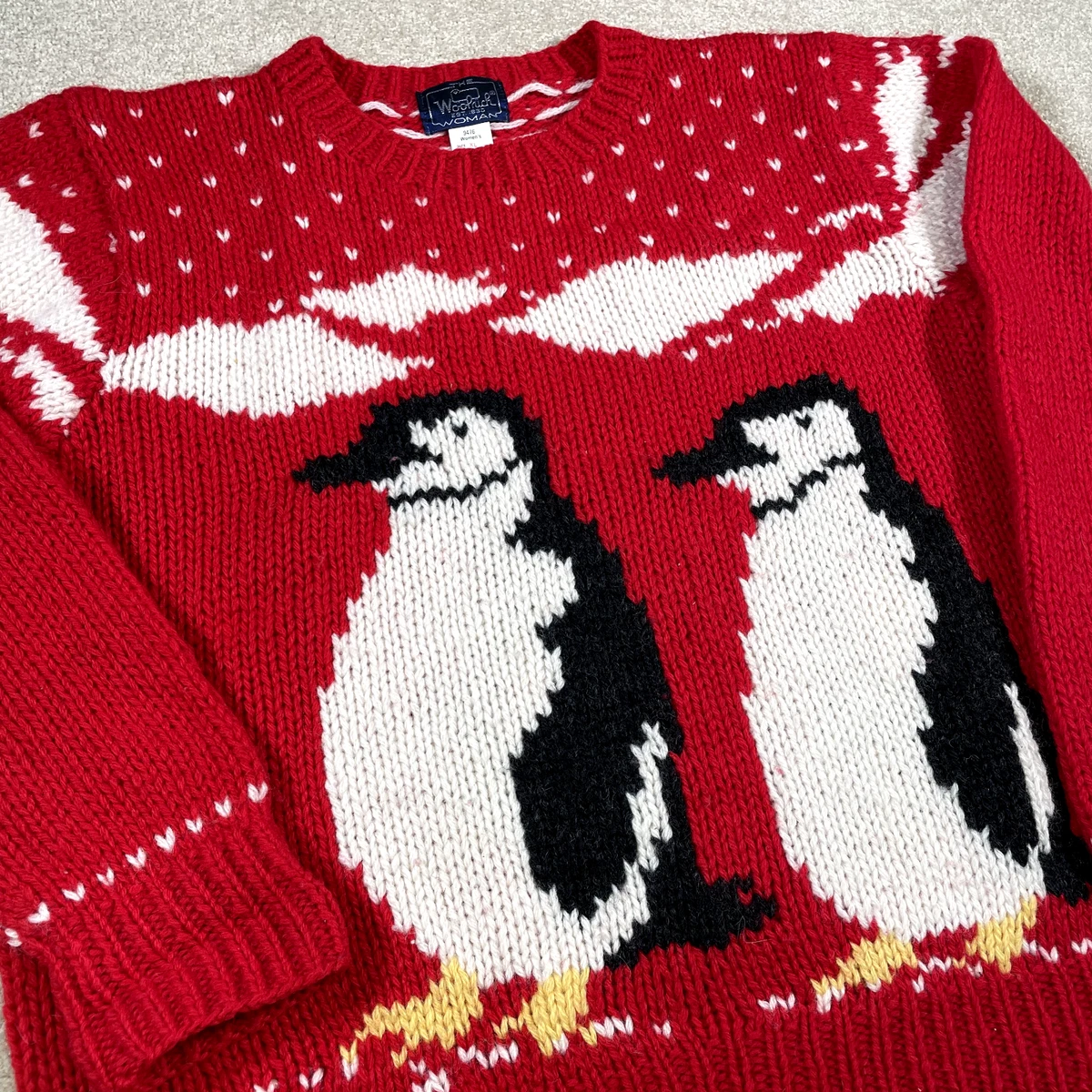 Penguin top sweater womens
