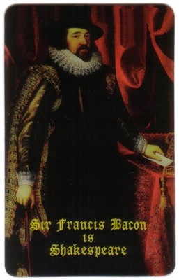 10u Sir Francis Bacon Ist Shakespeare Telefonkarte
