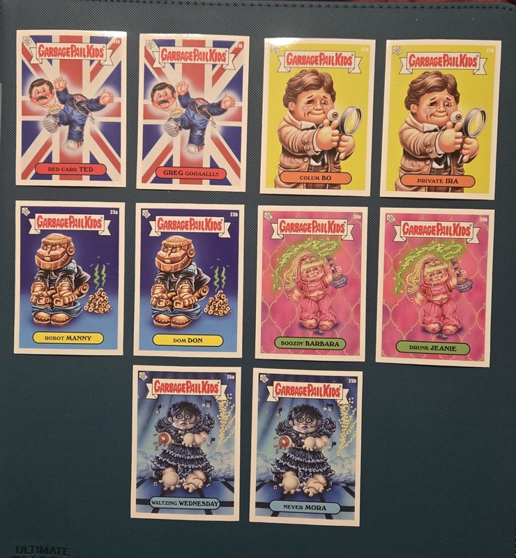 2023 Garbage Pail Kids Slime Time TV Wave 5 Set - 10 Cards