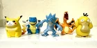 Vintage Pokemon Tomy Figure Lot of 5 - Charizard Pikachu