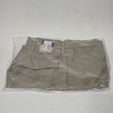 Red Kap Men's Cargo Shorts 34x12 Khaki PT66
