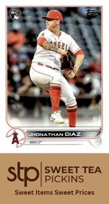 2022 Topps #332 Jhonathan Diaz