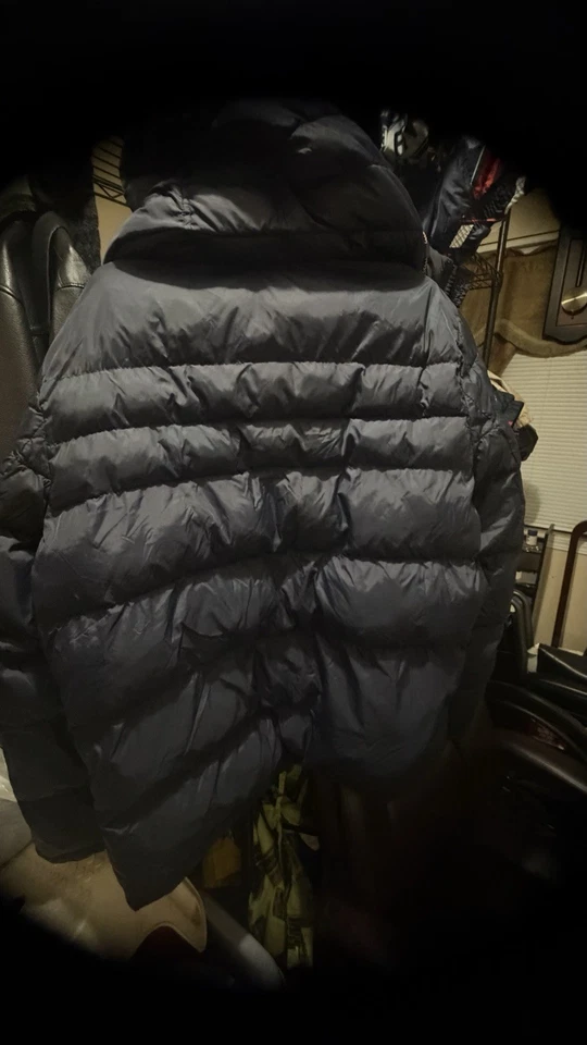 Calvin Klein Men's Leather Jacket In Perfect Condition Size Medium Color Black - Image 4 of 4