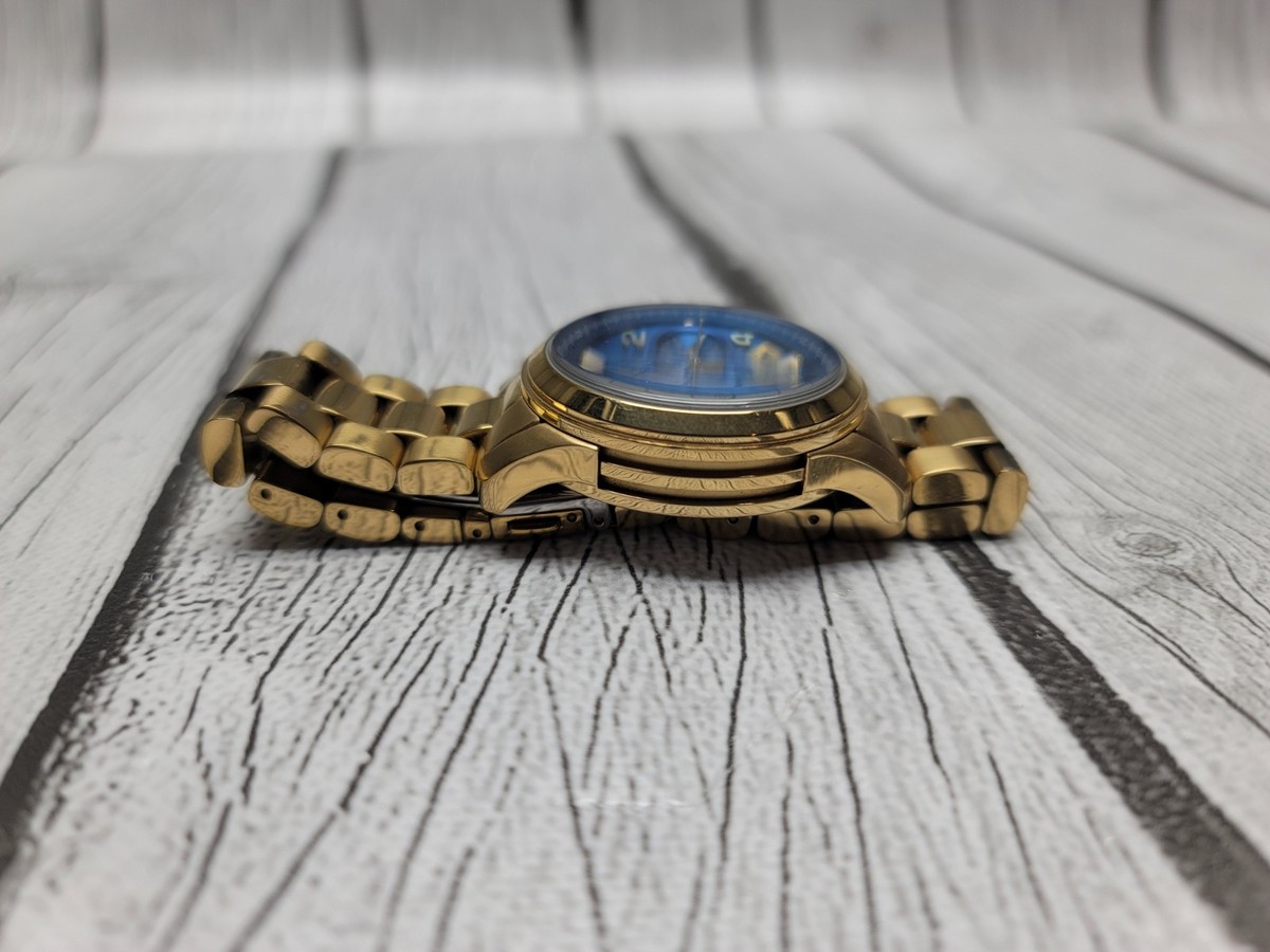 Michael Kors MK-7353 Runway Gold Tone Watch Women
