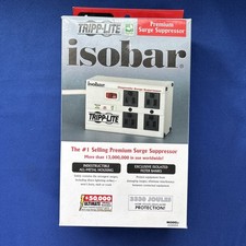 Tripp Lite isobar Premium Surge Suppressor Protector ISOBAR4 With 4 AC Outlets