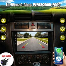 4g64g Wireless Carplay Android Auto For Benz C-class W203 2005-2009 Car Radio