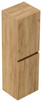 Badezimmer Hochschrank Limes112Cm Eiche Gold Bad-Aufbewahrungschrank Badschrank