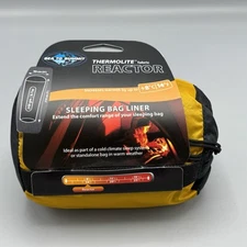 Sea to Summit Thermolite Fabric Reactor Sleeping Bag Liner Camping Stand Alone