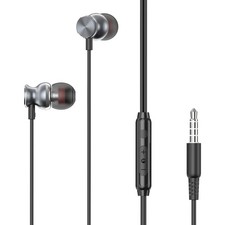 For TCL K33/K32 5G - Wired Earphones Hi-Fi Sound Headphones Handsfree Mic