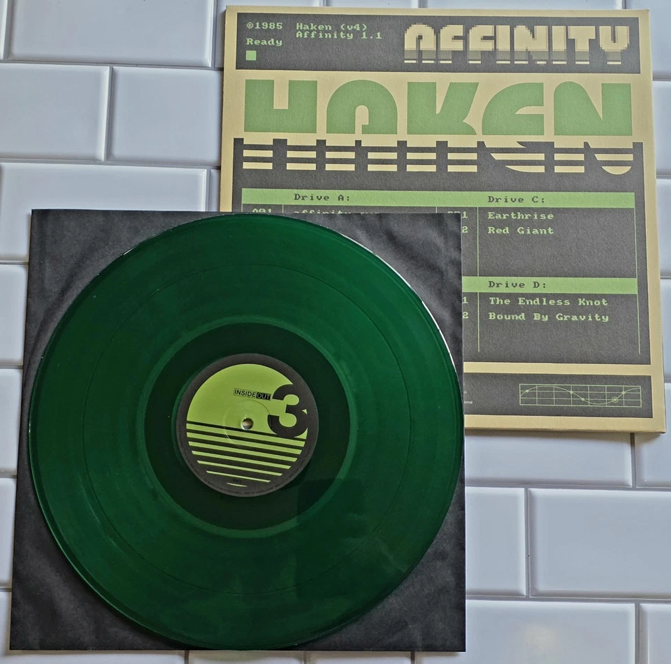 Haken 'Affinity' Limited Edition 2LP Transparent Green Vinyl /300 - Image 3 of 4