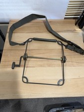 Military RL-39B Reeling Machine Field Wire Cable Reel Signal Corps W/ Strap