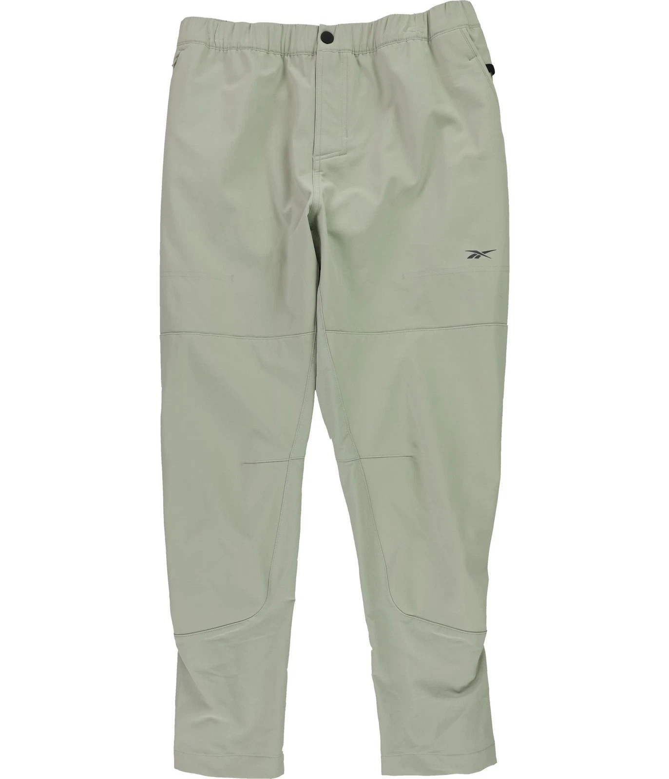 Reebok Mens One Series Running Night Athletic Trouser Pants, Green, Medium