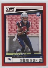 2022 Score Rookies Red Tyquan Thornton #388 5cb
